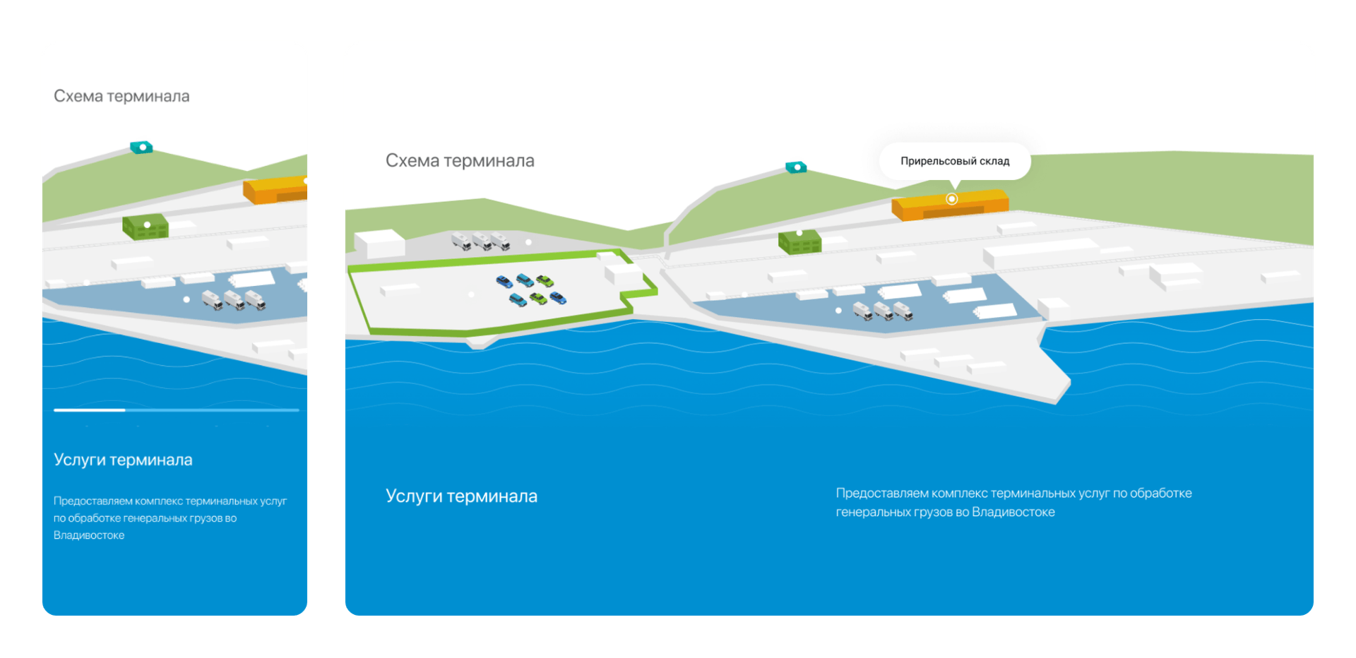 Схема терминала